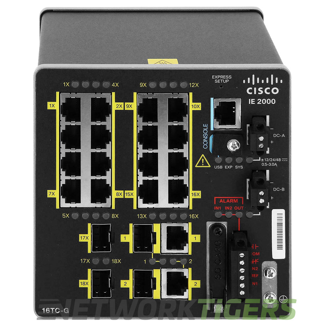 IE-2000-16TC-G-L | Cisco Switch | Industrial Ethernet 2000 Series