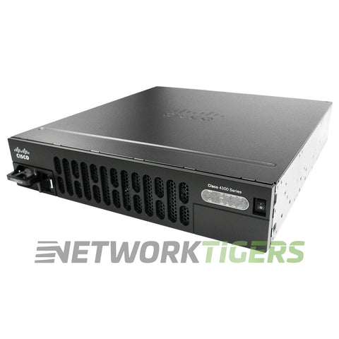 cisco ISR4331 ルーター Cisco ISR4331/K9 Rack-Mountable Router with 3 WAN Ports - GigE