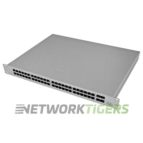 Cisco Meraki MS120-48LP-HW 48x 1GB PoE+ RJ-45 4x 1GB SFP Unclaimed Switch