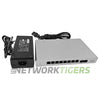NEW Cisco Meraki MS120-8LP-HW 8x 1GB PoE+ RJ45 2x SFP Unclaimed Switch w/Adapter