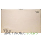 NEW Cisco Meraki MS130-24-HW 24x 1GB RJ45 4x 1GB SFP Unclaimed Switch product image 1
