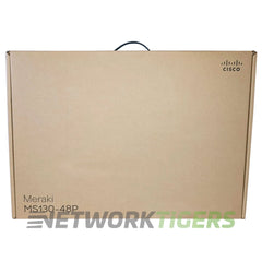 NEW Cisco MS130-48P-HW Meraki 48x 1GB PoE+ RJ45 4x 1GB SFP Unclaimed Switch