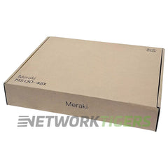 NEW Cisco MS130-48X-HW Meraki 48x PoE+ RJ-45 4x 10GB SFP+ Unclaimed Switch