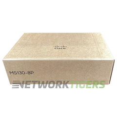 NEW Cisco Meraki MS130-8P-HW 8x 1GB PoE++ RJ45 2x 1GB SFP Unclaimed Switch