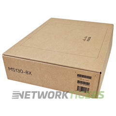 New Cisco Meraki MS130-8X-HW 6x MultiGB PoE++ RJ45 2x 10GB SFP+ Unclaimed Switch