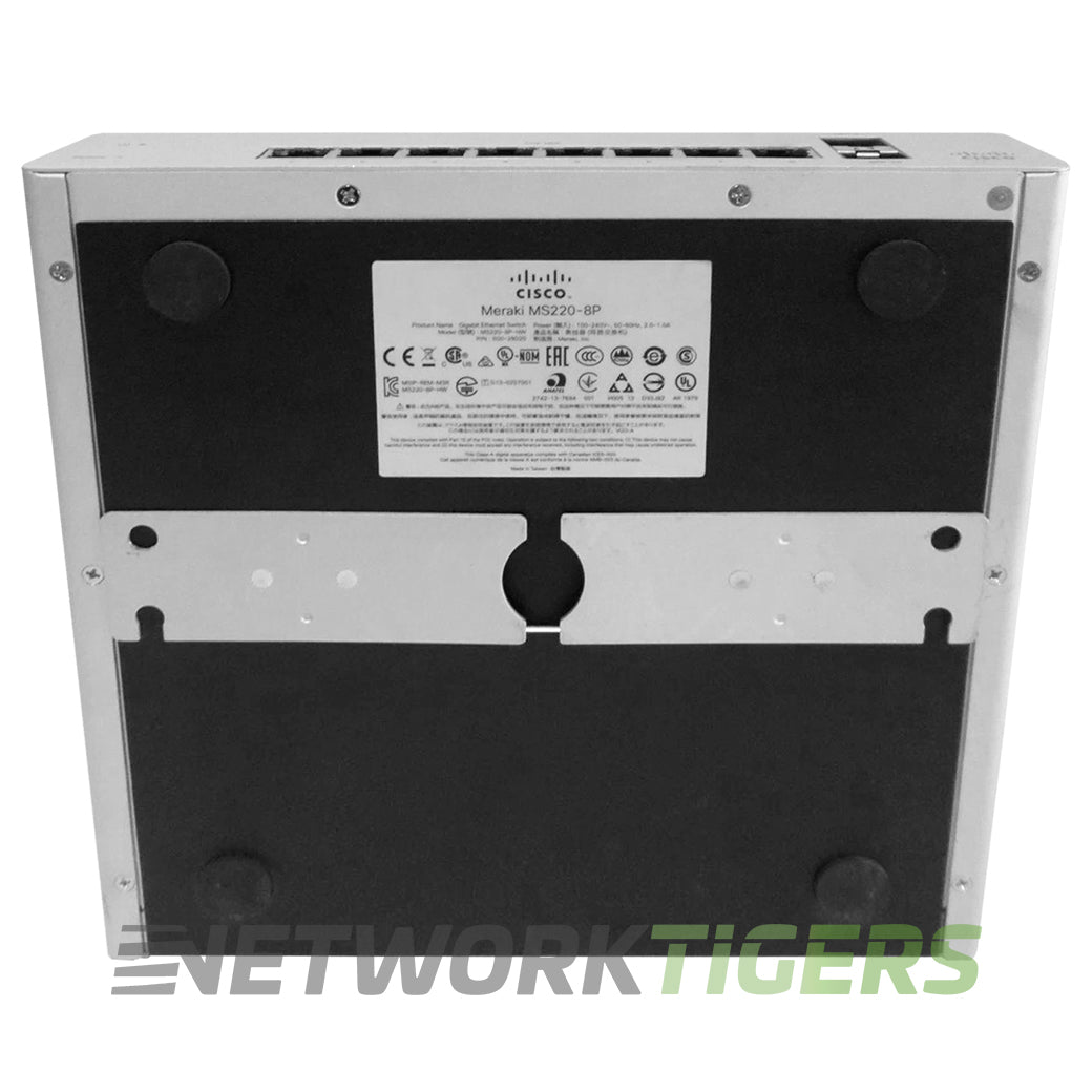 MS220-8P-HW | Cisco Switch | Meraki MS220 Series - NetworkTigers