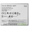 NEW Cisco Meraki MS350-48FP-HW 48x 1GB PoE+ RJ-45 4x 10GB SFP Unclaimed Switch