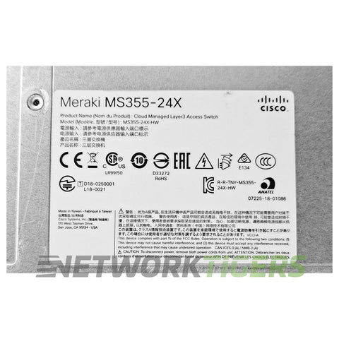 MS355-24X-HW | Cisco Switch | Meraki MS355 Series