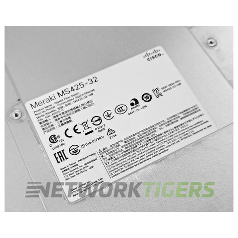 MS425-32-HW | Cisco Switch | Meraki MS425 Series - NetworkTigers