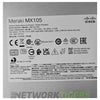 Cisco Meraki MX105-HW 3 Gbps 4x 1GB RJ45 4x 10GB SFP+ Unclaimed Firewall