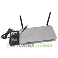 Cisco Meraki MX64W-HW Wireless 250Mbps 6x 1GB RJ45 UNCLAIMED Firewall w/Adapter