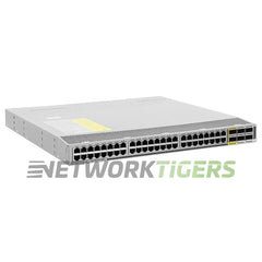 Cisco N2K-C2348TQ-E 48x 10GB Copper 6x 40GB QSFP+ B-F Airflow Fabric Extender