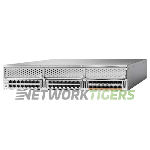 Cisco N5K-C5596T-FA 32x 10GB Copper 16x 10GB SFP+ 3x Mod Slot B-F Airflow Switch