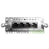 Cisco NIM-4MFT-T1/E1 ISR 4000 Series 4x T1/E1 Router Module product image 1