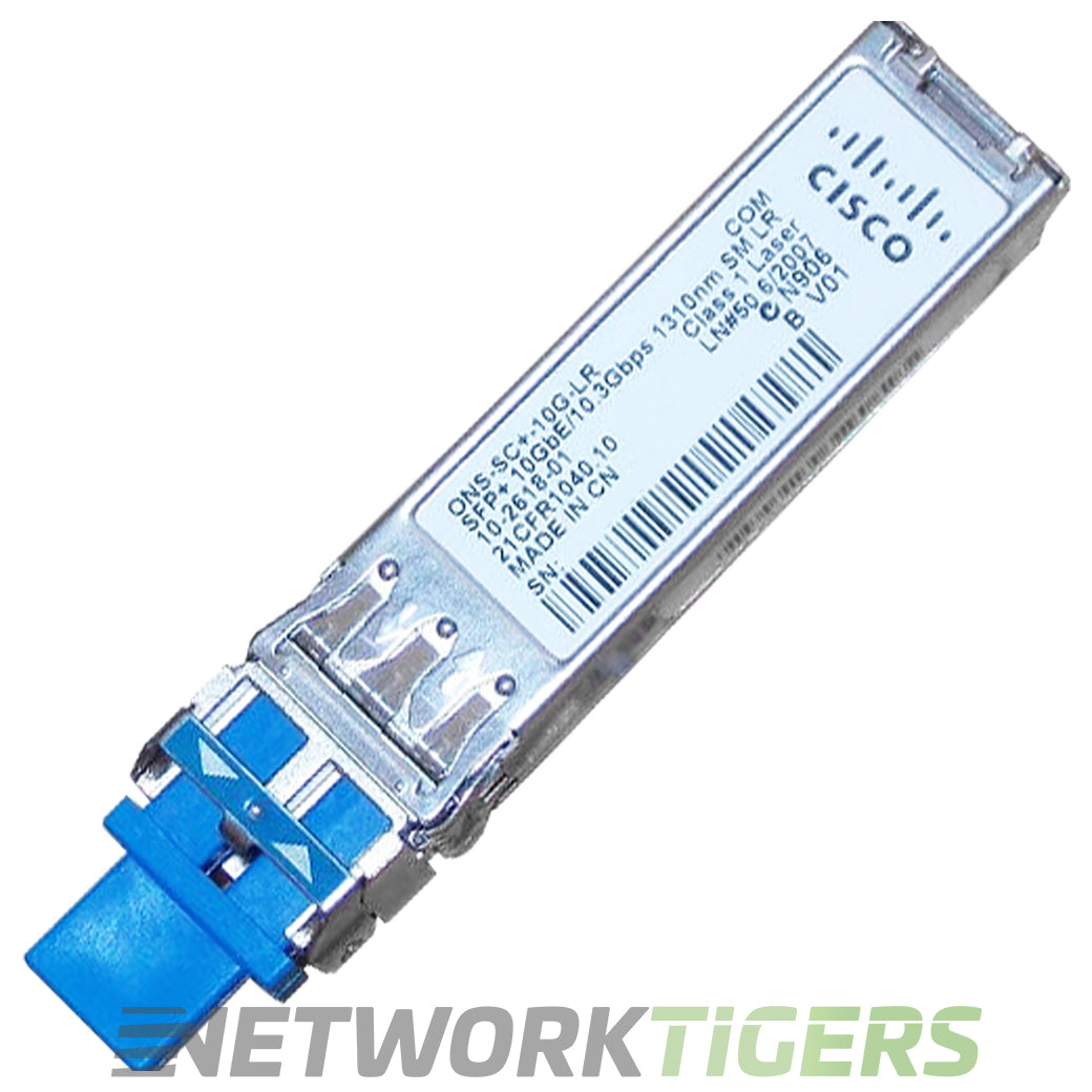 ONS-SC+-10G-LR | Cisco SFP+ | BASE-LR 10 Gigabit - NetworkTigers