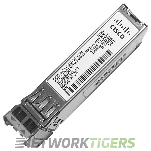 Cisco ONS-XC-10G-SR-MM 10GB BASE-SR 850nm Ultra Short Reach MMF XFP Transceiver