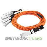 Cisco QSFP-4X10G-AOC10M 10m 1x 40GB QSFP+ to 4x 10GB SFP+ Breakout Cable product image 1
