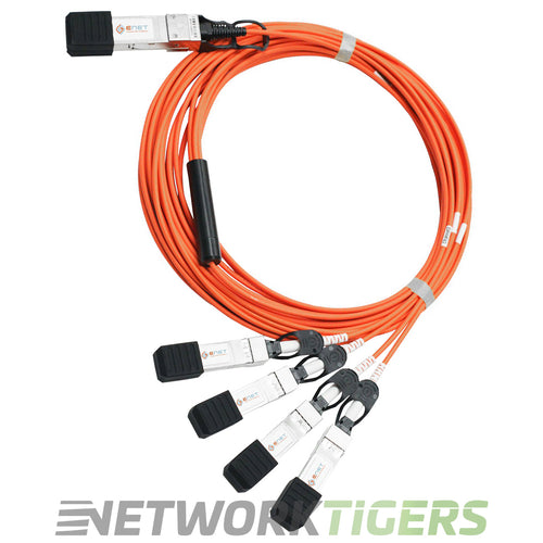 Cisco QSFP-4X10G-AOC2M 2m 1x 40GB QSFP+ to 4x 10GB SFP+ Breakout Cable