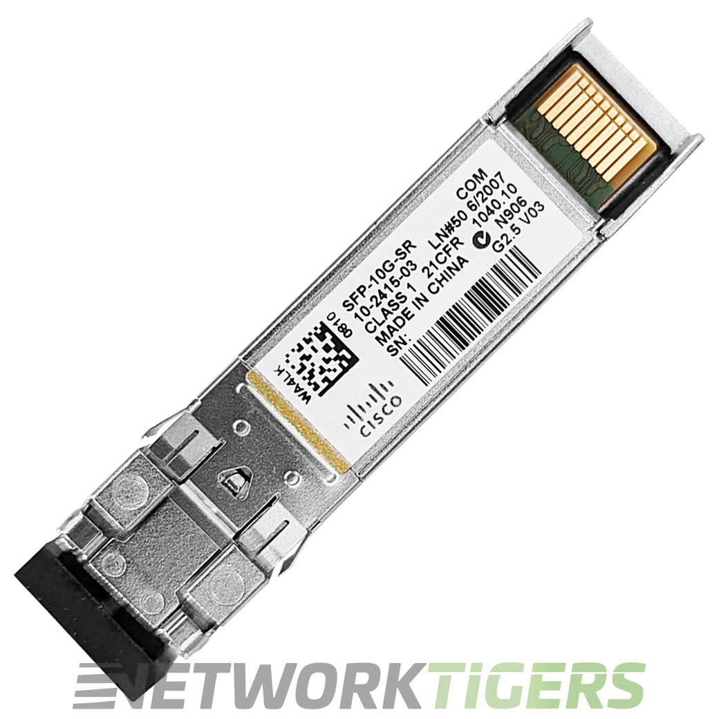 10個セットCisco SFP-10G-SR 10-2415-03 SFP Amazon.com: Cisco Módulo SFP-10G-SR 10GBASE-SR SFP+ [10-2415-03