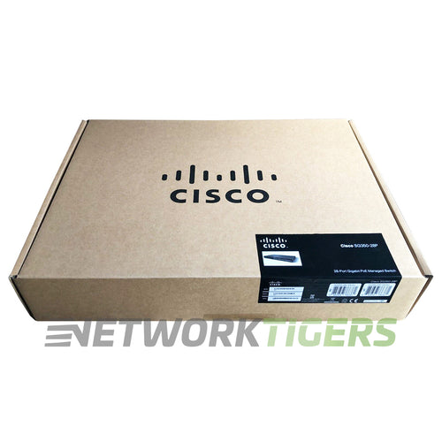 NEW Cisco SG350-28P-K9 Small Business 350 24x 1GB PoE RJ-45 2x 1GB Combo Switch