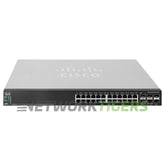 Cisco SG500X-24MPP-K9 Small Business 500X 24x 1GB PoE+ RJ45 4x 10GB SFP+ Switch product image 1