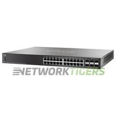 Cisco SG500X-24P-K9 Small Business 500X 24x 1GB PoE+ RJ45 4x 10GB SFP+ Switch