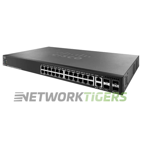 Cisco SG550X-24MP-K9-NA 24x 1GB PoE+ RJ-45 2x 10GB Combo 2x 10GB SFP+ Switch