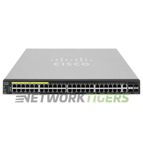 Cisco SG550X-48P-K9-NA 48x 1GB PoE+ RJ-45 2x 10GB Combo 2x 10GB SFP+ Switch