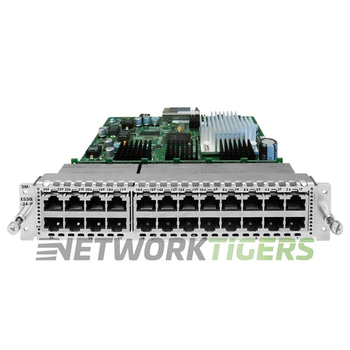NEW Cisco SM-ES3G-24-P 24x 1GB PoE RJ-45 Router Service Module