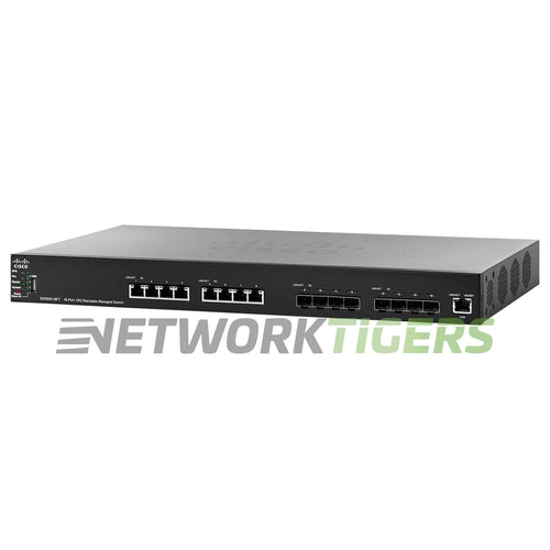 Cisco SX550X-16FT-K9-NA 550X Series 8x 10GB Copper 8x 10GB SFP+ Switch