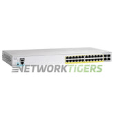 Cisco WS-C2960L-24PQ-LL 24x 1GB PoE+ RJ45 4x 10GB SFP+ Switch product image 1