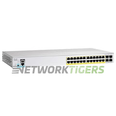 Cisco WS-C2960L-24PQ-LL 24x 1GB PoE+ RJ45 4x 10GB SFP+ Switch