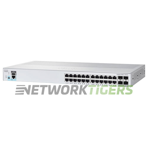 Cisco WS-C2960L-24TQ-LL 24x 1GB RJ-45 4x 10GB SFP+ Switch