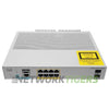 NEW Cisco WS-C2960L-8PS-LL 8x 1GB PoE+ RJ45 2x 1GB SFP Switch
