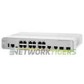 Cisco WS-C3560CX-12PD-S 12x 1GB PoE+ RJ45 2x 10GB SFP+ Base Switch product image 1