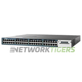 Cisco WS-C3560X-48P-E 48x 1GB PoE+ RJ45 1x Module Slot Switch product image 1