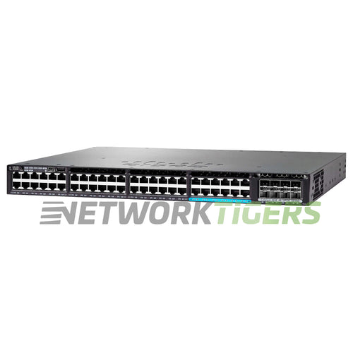 Cisco WS-C3650-12X48UR-L (36x 1GB 12x MultiGB) UPoE RJ-45 8x 10GB SFP+ Switch