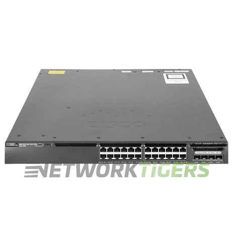 Cisco WS-C3650-24PD-E 24x 1GB PoE+ RJ45 2x 10GB SFP+ 2x 1GB SFP Switch