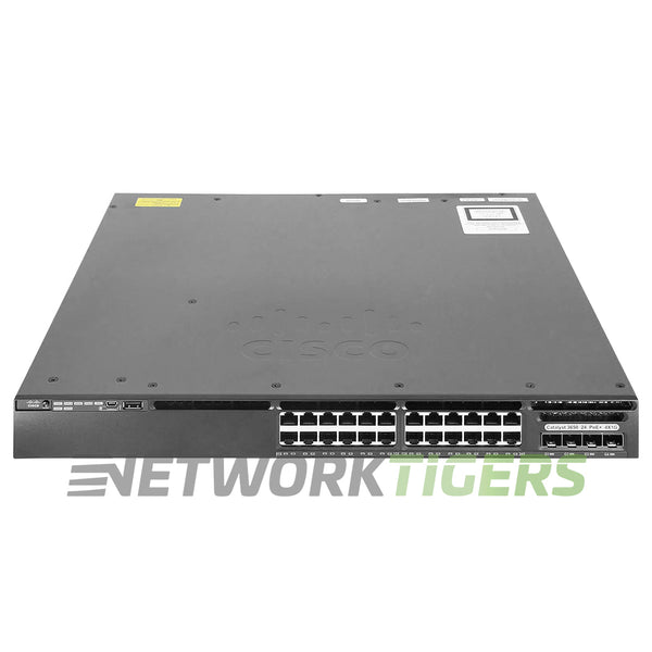 Cisco WS-C3650-24PD-E 24x 1GB PoE+ RJ45 2x 10GB SFP+ 2x 1GB SFP Switch