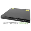 NEW Cisco WS-C3650-24PDM-S 24x 1GB PoE+ RJ45 2x 10GB SFP+ 2x 1GB SFP Switch