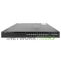 Cisco WS-C3650-24PWS-S 24x 1GB PoE+ RJ45 4x 1GB SFP Switch w/ 5x APL