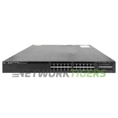 Cisco WS-C3650-24PWS-S 24x 1GB PoE+ RJ45 4x 1GB SFP Switch w/ 5x APL