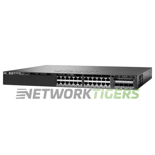 Cisco WS-C3650-24TD-S 24x 1GB RJ-45 2x 10GB SFP+ 2x 1GB SFP Switch