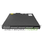 Cisco WS-C3650-48FQ-S 48x 1GB PoE+ RJ45 4x 10GB SFP+ Switch product image 1