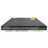 Cisco WS-C3650-48FQM-E 48x 1GB PoE+ RJ45 4x 10GB SFP+ Switch product image 1