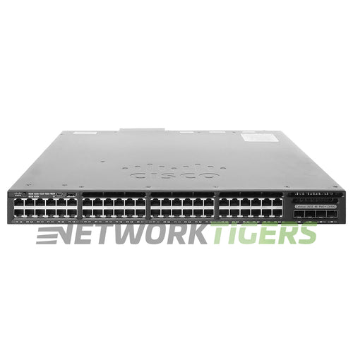 Cisco WS-C3650-48PD-E 48x 1GB PoE+ RJ-45 2x 1GB SFP+ 2x 1GB SFP Switch