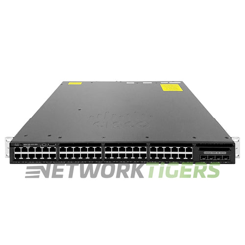 Cisco WS-C3650-48TQ-S 48x 1GB RJ-45 4x 10GB SFP+ Switch
