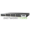 NEW Cisco WS-C3750X-48P-E 48x 1GB PoE+ RJ45 1x Module Slot Switch