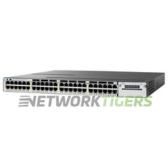 Cisco WS-C3750X-48P-E Catalyst 3750X 48x 1GB PoE+ RJ-45 1x Module Slot Switch