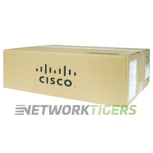 NEW Cisco WS-C3750X-48PF-S 48x 1GB PoE+ RJ-45 1x Module Slot Switch